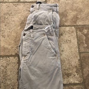Two pairs of American Eagle extreme flex shorts